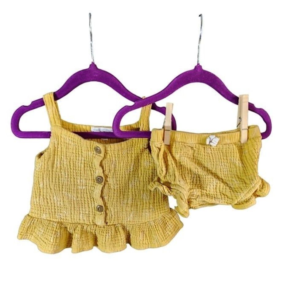 Emily and Oliver short set, girls, 24 month, gauze
